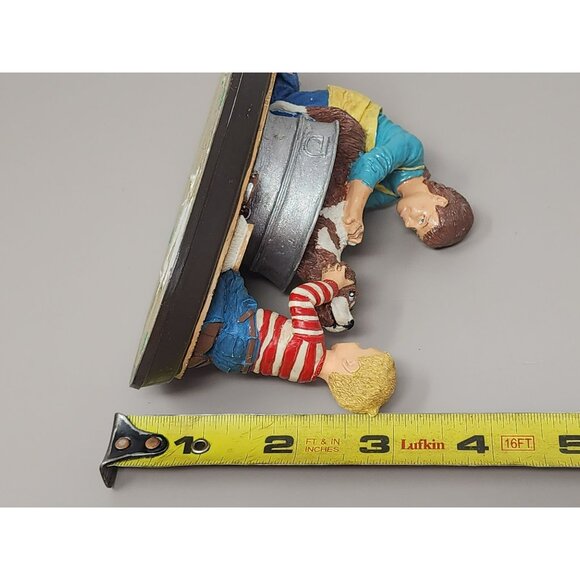 Norman Rockwell Family Authorized Edition Splish Splash Figurine 1990 - Picture 12 of 12